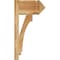 Ekena Millwork Imperial Arts & Crafts Rough Sawn Outlooker, Western Red Cedar, 8"W x 14"D x 26"H OUT08X14X26IMP03RWR - alternate 4